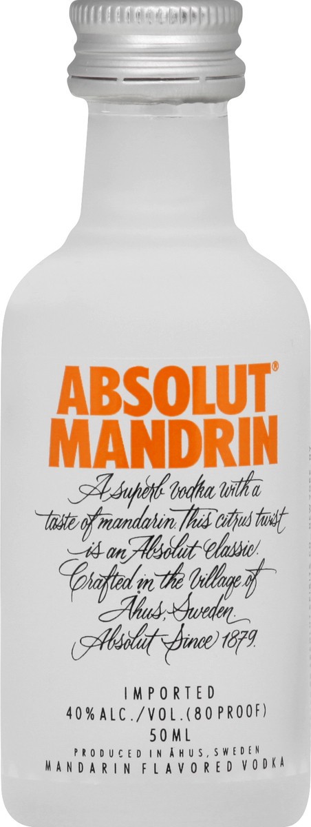 slide 3 of 7, Absolut Vodka 50 ml, 50 ml