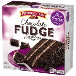 Pepperidge Farm Frozen Chocolate Fudge Layer Cake, 19.6 oz. Box