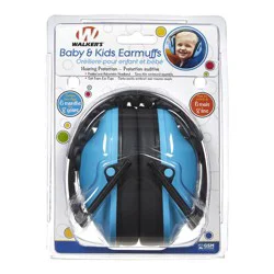 Walker's Baby and Kids Folding Earmuffs, Blue