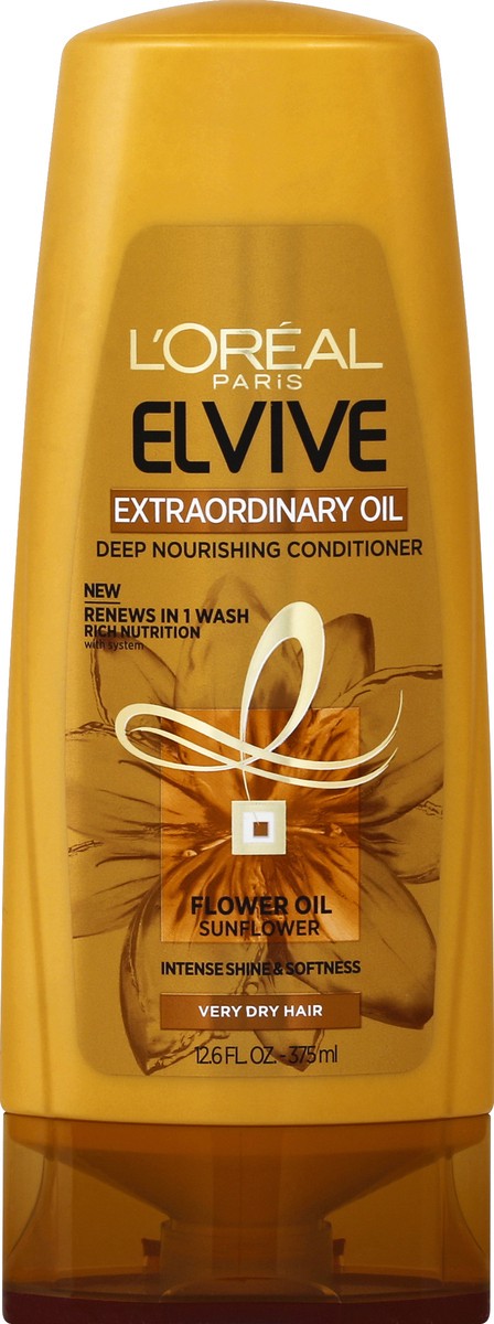 slide 5 of 6, L'Oréal Paris Elvive Extraordinary Oils Crème Conditioner, 12.6 fl oz