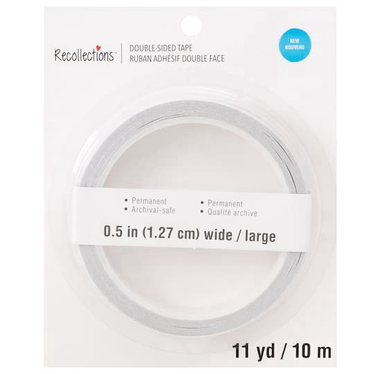 slide 1 of 4, 1/2" X 11yd. Double-Sided Tape By Recollections, 1/2 in x 11 yd