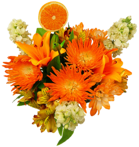 slide 1 of 1, Summer Citrus Bouquet, 15 ct