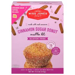Miss Jones Baking Co. Gluten-Free Cinnamon Sugar Donut Muffin Kit 14.5 oz
