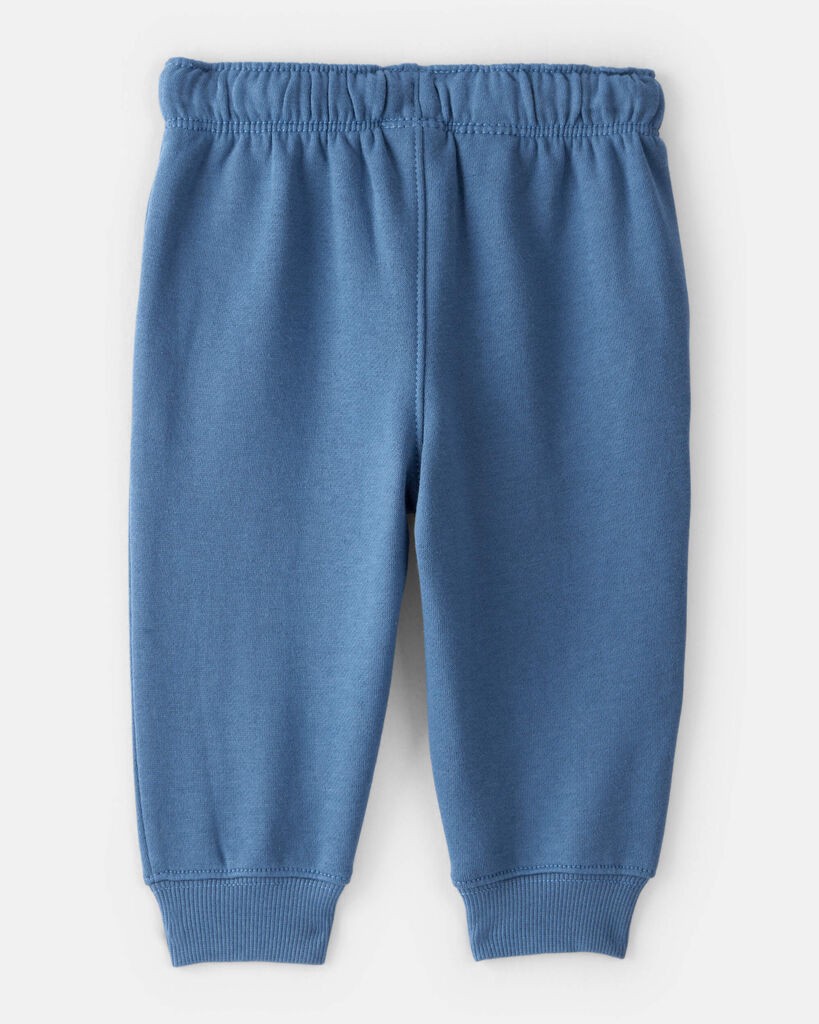 slide 2 of 3, Carter's Baby Boy DayDream Fleece Joggers - Blue Blue 18M, 1 ct