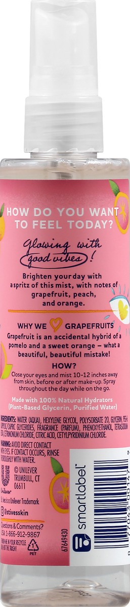 slide 9 of 9, St. Ives Yaaas Grapefruit Scent Face Mist 4.23 oz, 4.23 oz