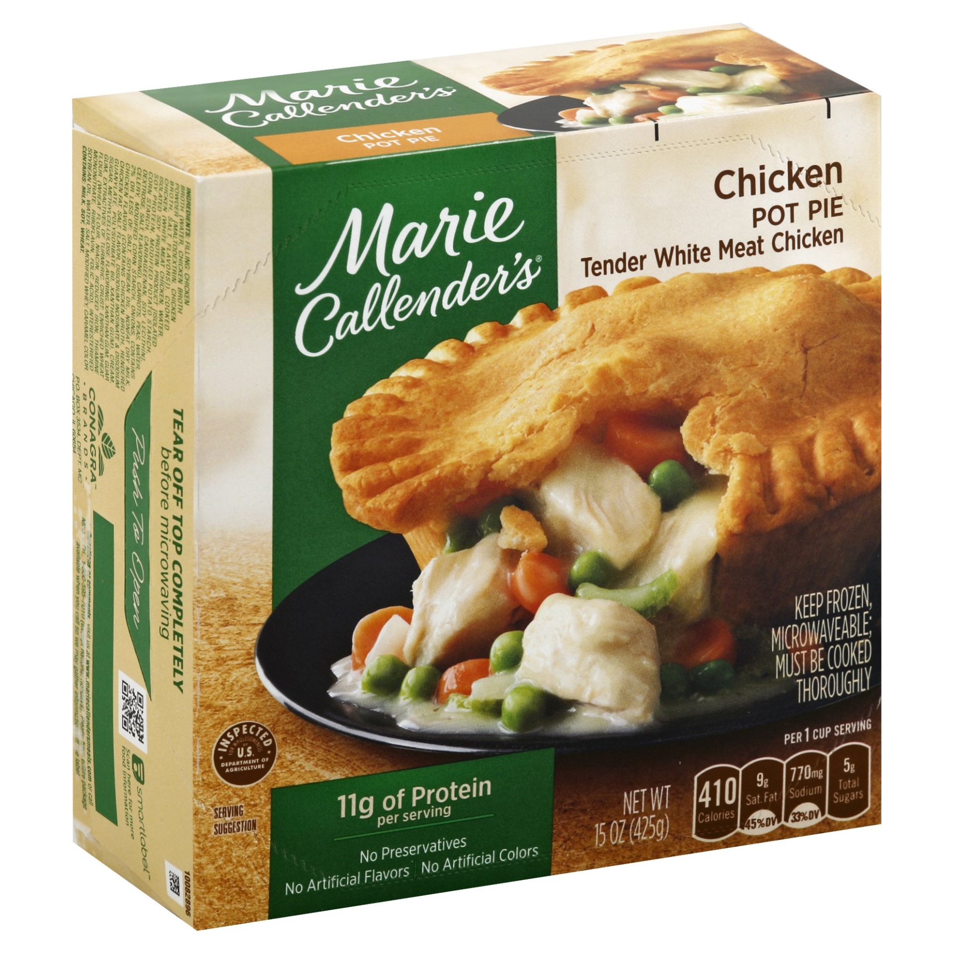 slide 1 of 1, Marie Callender's Chicken Pot Pie, 16.5 oz