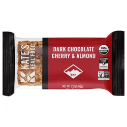 Kate's Real Food Dark Chocolate Cherry & Almond - 2.2 oz