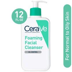 CeraVe Foaming Facial Cleanser, 12 oz