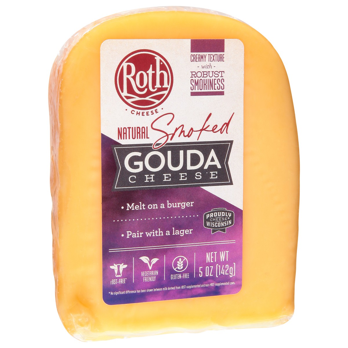 slide 9 of 13, Roth Natural Smoked Gouda Cheese, 5 oz
