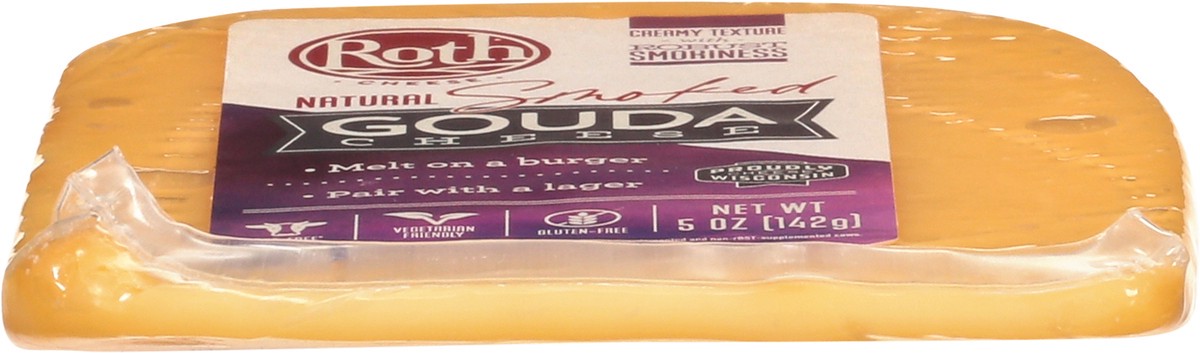 slide 2 of 13, Roth Natural Smoked Gouda Cheese, 5 oz