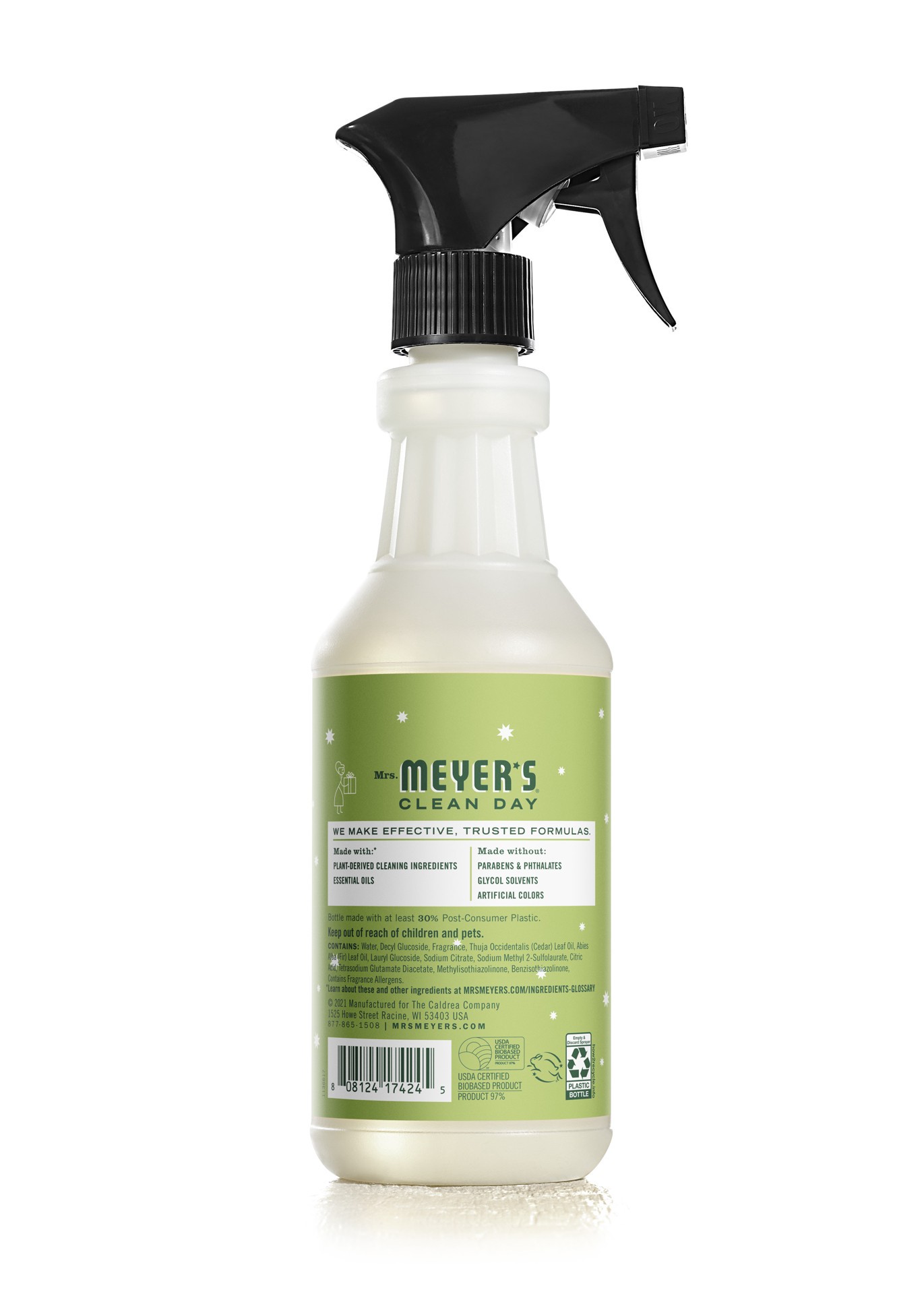 slide 8 of 9, Mrs. Meyer's Mrs. Meyer''s Clean Day Multi-Surface Everyday Cleaner, Iowa Pine Scent, 16 Ounce Bottle, 16 fl oz