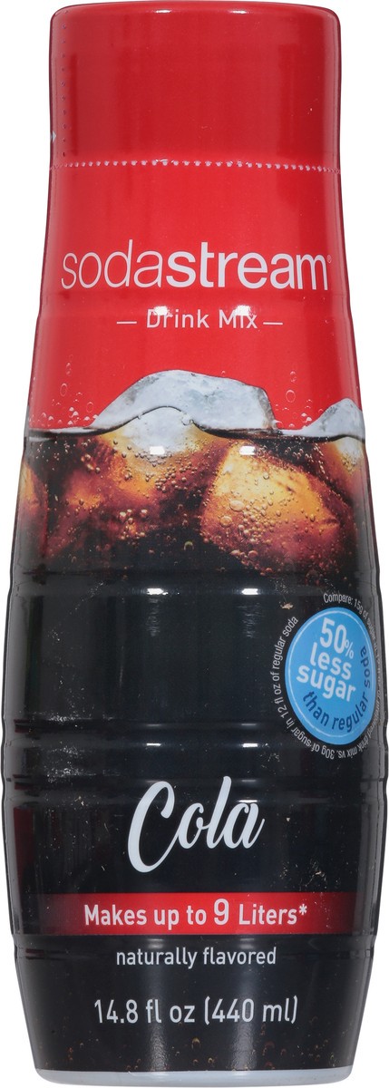 slide 8 of 11, SodaStream Classics Cola Drink Mix 14.9 fl oz, 14.9 fl oz