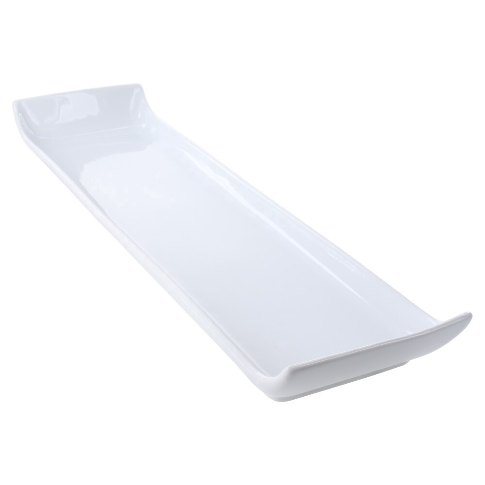 slide 3 of 4, Dash of That Rectangluar Curved Edge Plate, 1 ct