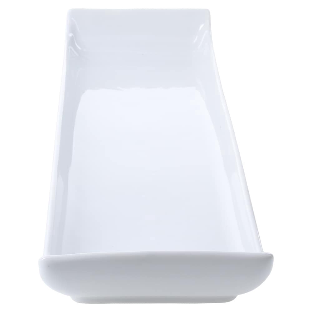 slide 1 of 4, Dash of That Rectangluar Curved Edge Plate, 1 ct