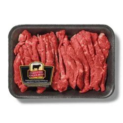 FRESH FROM MEIJER Certified Angus Beef Top Sirloin For Stir Fry