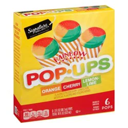 Signature Select Pop Ups Rainbow - 6-3.0 Fl. Oz.