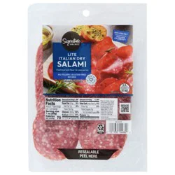 Signature Select Reduced Fat Italian Dry Salami - Each