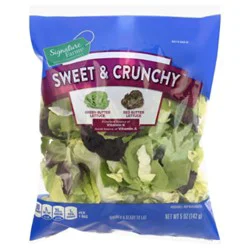 Signature Farms Salad Blend Sweet & Crunchy - 5 Oz