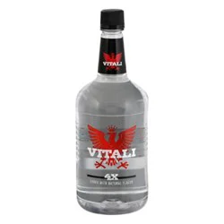 Vitali Vodka Premium 80 Proof - 1.75 Liter