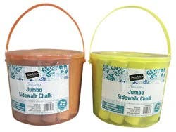 Signature Select Jumbo Chalk In Bucket 20 Pack - Each