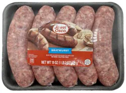 Jewel Bratwurst Sausage Links - 19 Oz