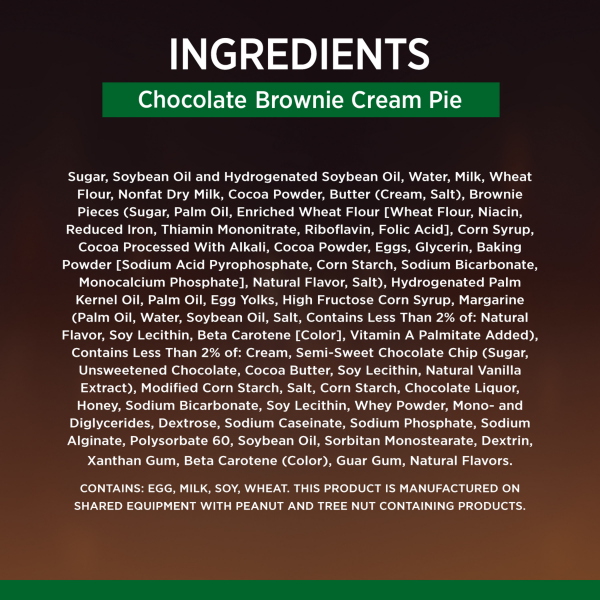 slide 2 of 29, Marie Callender's Chocolate Brownie Cream Pie 25 oz, 25 oz