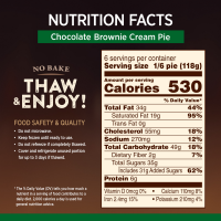 slide 5 of 29, Marie Callender's Chocolate Brownie Cream Pie 25 oz, 25 oz