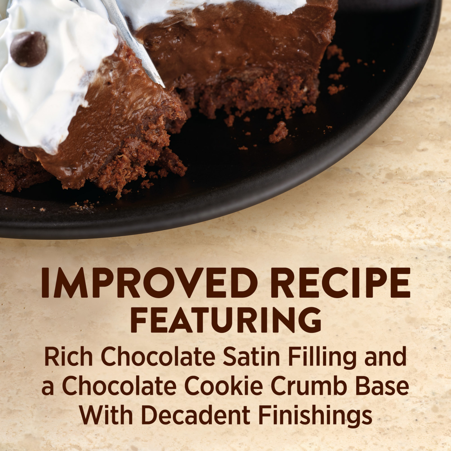 slide 2 of 5, Marie Callender's Chocolate Satin Mini Pies, Thaw & Enjoy Frozen Dessert, 6 oz., 2 Pies, 6 oz