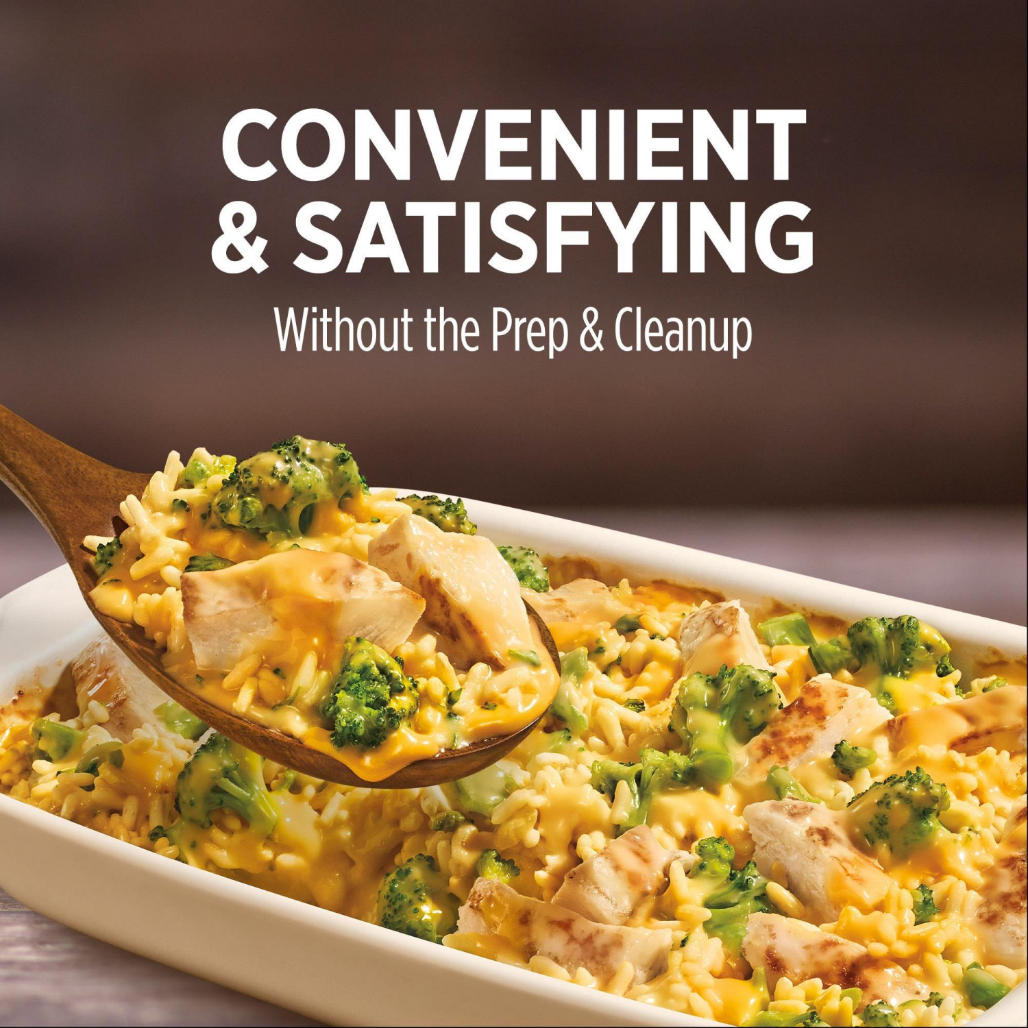 slide 3 of 7, Marie Callender's Family Size Cheesy Chicken and Rice, Frozen Meal, 36 oz., 36 oz