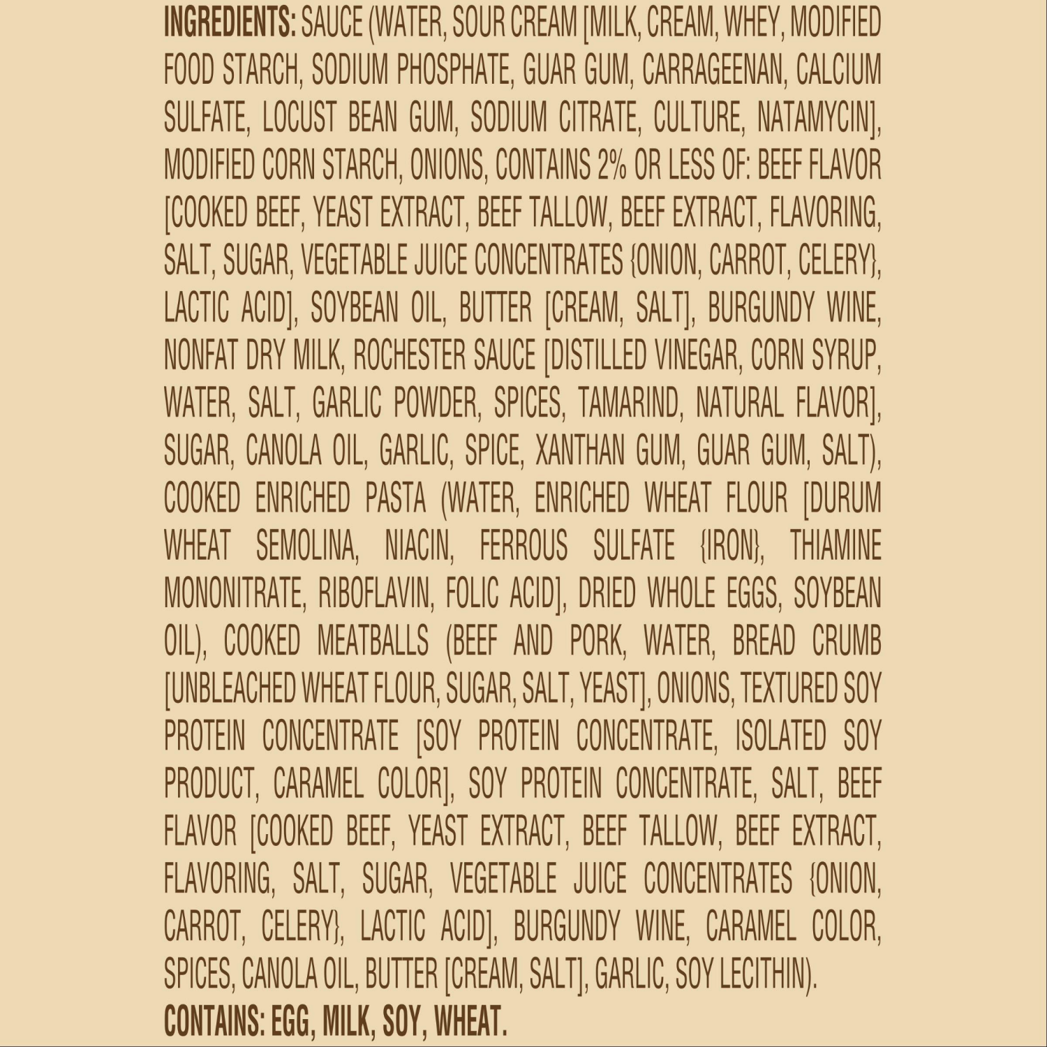 slide 2 of 5, Marie Callender's Swedish Meatballs & Pasta, Meal to Share, Frozen Meal, 26 oz., 26 oz