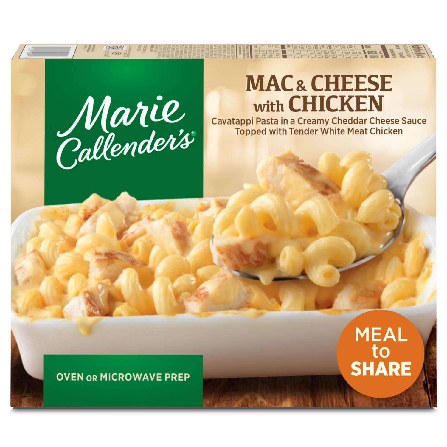 slide 1 of 5, Marie Callender's Mac & Cheese with Chicken 26 oz, 26 oz