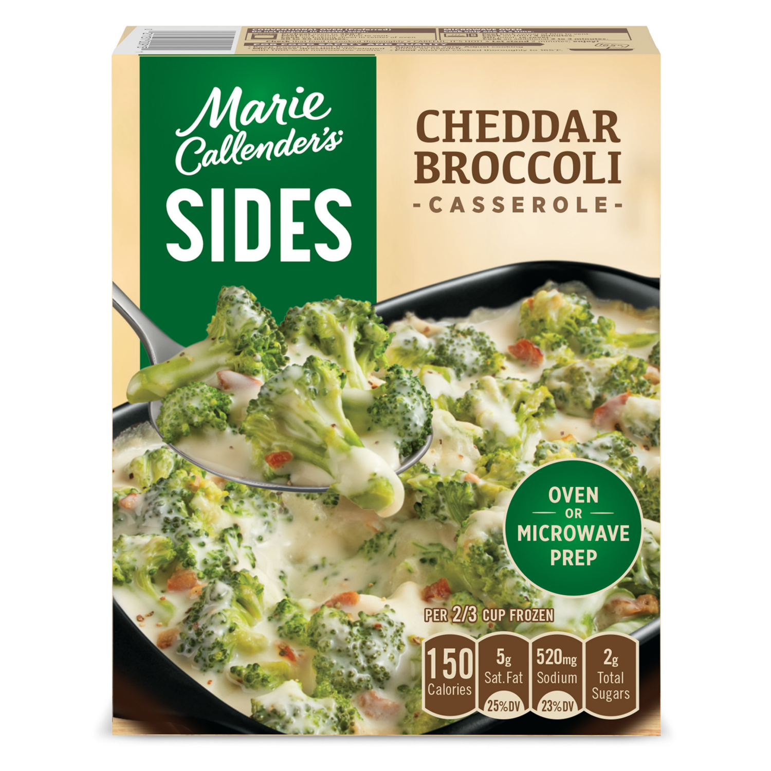 slide 1 of 8, Marie Callender's Sides Cheddar Broccoli Casserole 13 oz, 13 oz