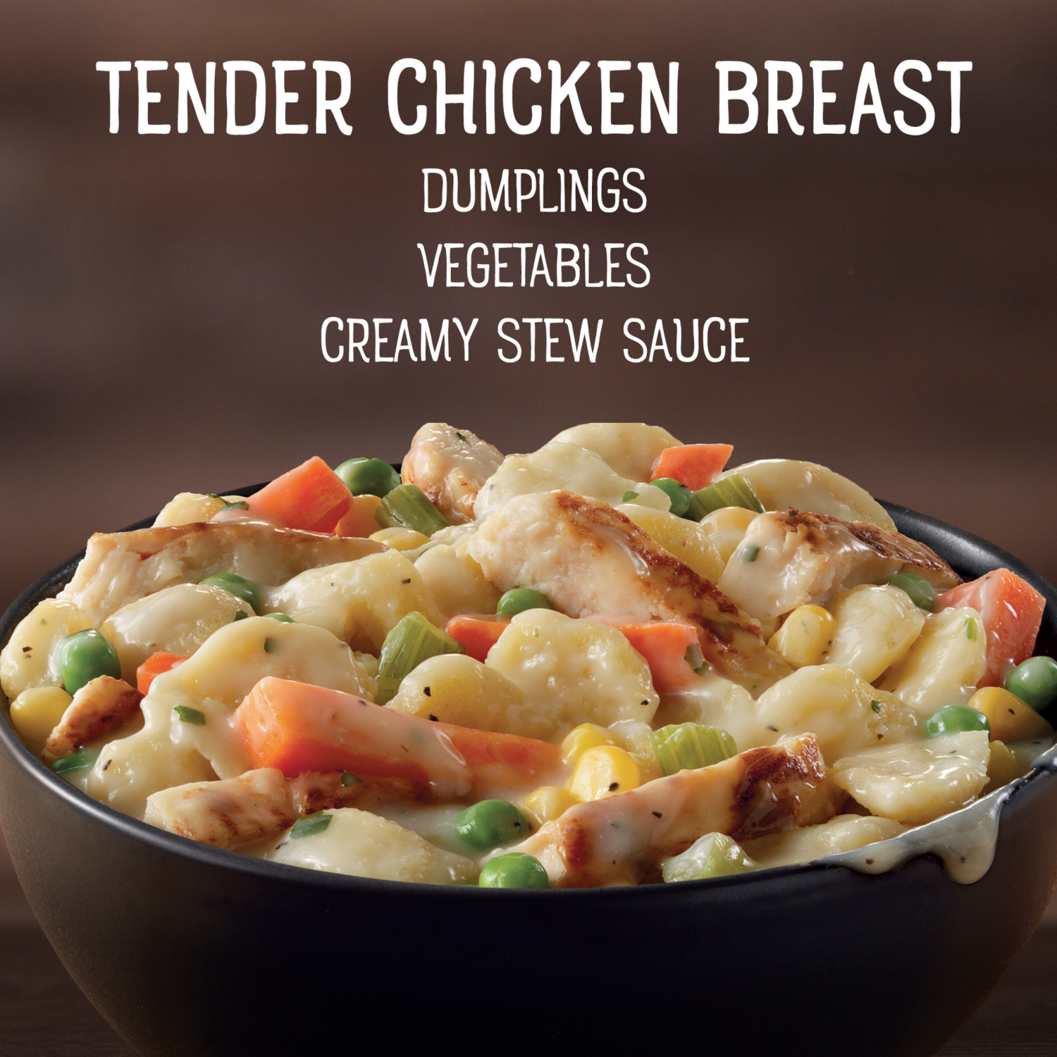 slide 4 of 5, Marie Callender's Creamy Chicken and Dumplings Bowl, Frozen Meal, 12 oz., 12 oz