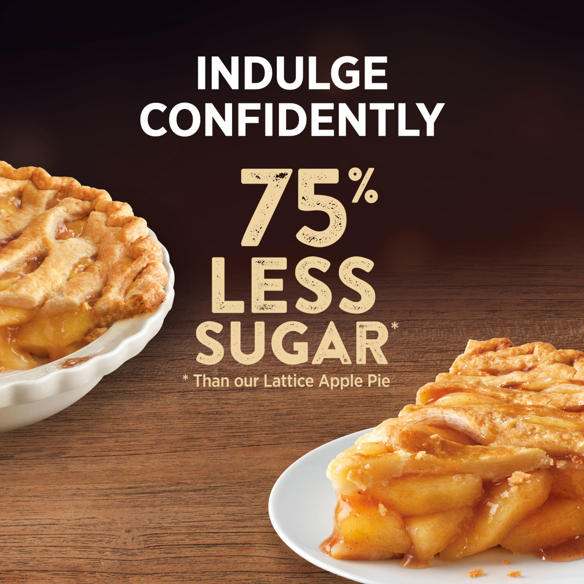 slide 23 of 29, Marie Callender's No Sugar Added, Lattice Apple Pie, Frozen Dessert, 37 oz., 37 oz