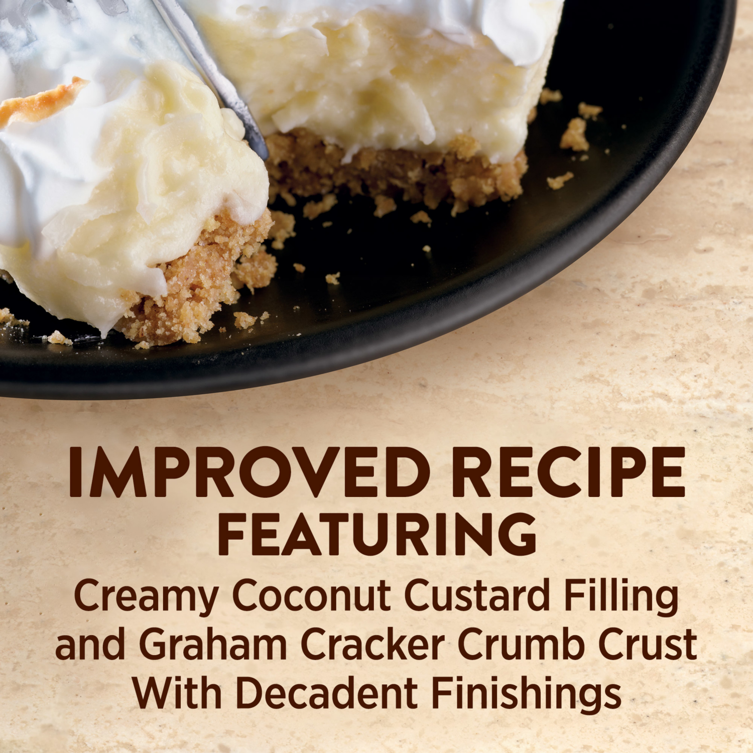 slide 2 of 5, Marie Callender's Coconut Cream Mini Pies, Thaw & Enjoy Frozen Dessert, 7.5 oz., 2 Pies, 2 ct