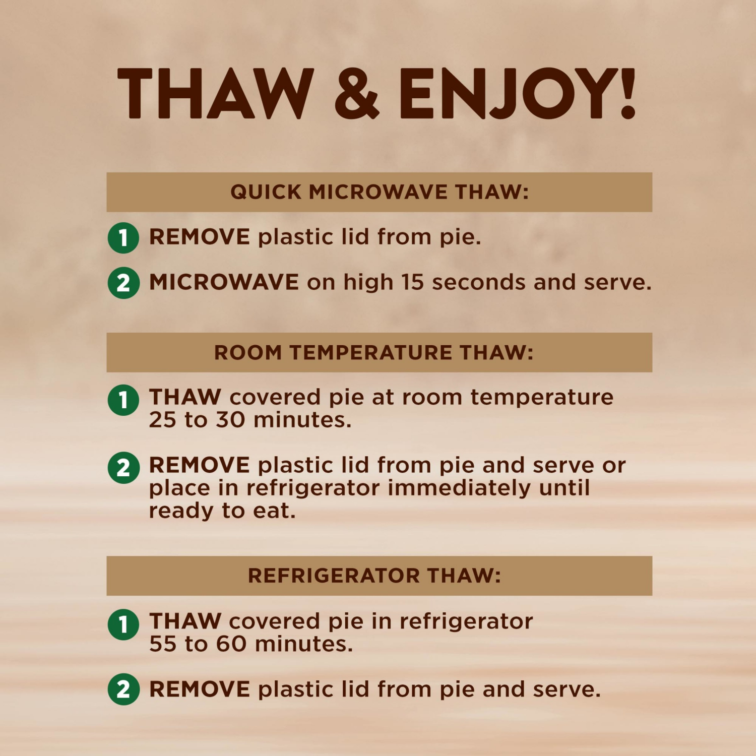 slide 5 of 5, Marie Callender's Coconut Cream Mini Pies, Thaw & Enjoy Frozen Dessert, 7.5 oz., 2 Pies, 2 ct