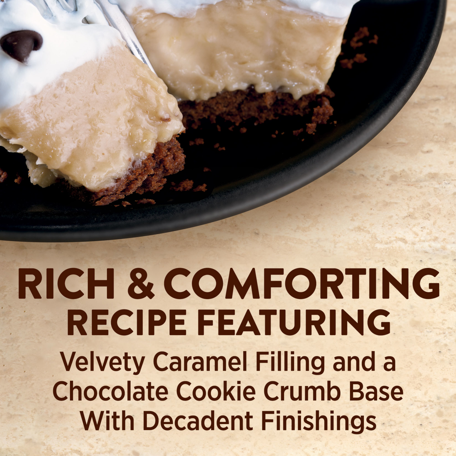 slide 4 of 8, Marie Callender's Salted Caramel Cream Flavored Mini Pies, 2 Pies, Frozen, 6 oz., 2 ct