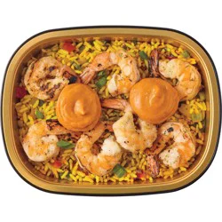 Meal Simple by H-E-B Grilled Shrimp With Saffron Rice