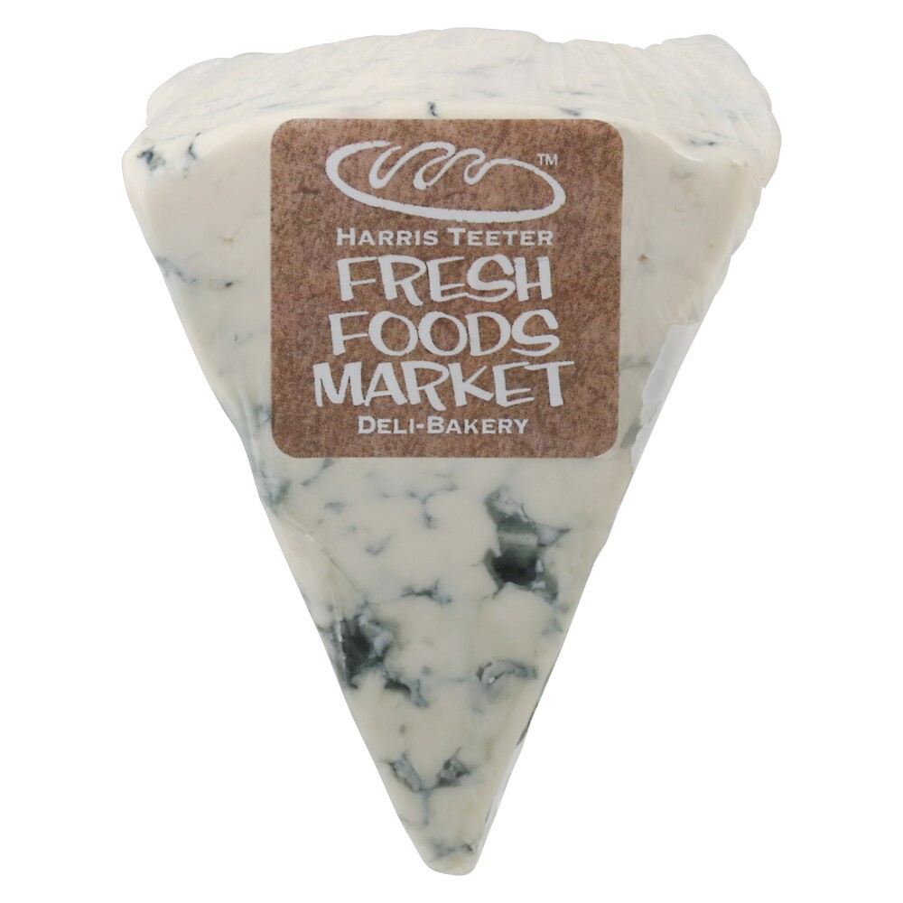 slide 1 of 1, Harris Teeter Blue Cheese Wedge, per lb