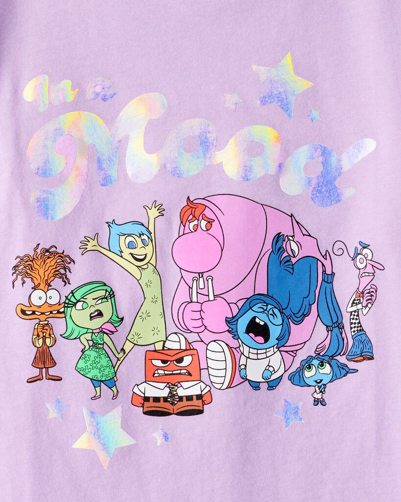 slide 3 of 3, Carter's Carters Kid InsideOut Short-Sleeve Graphic Tee - Purple Purple 7, 1 ct