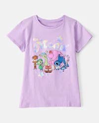 Carter's Kid InsideOut Short-Sleeve Graphic Tee - Purple - Size 7