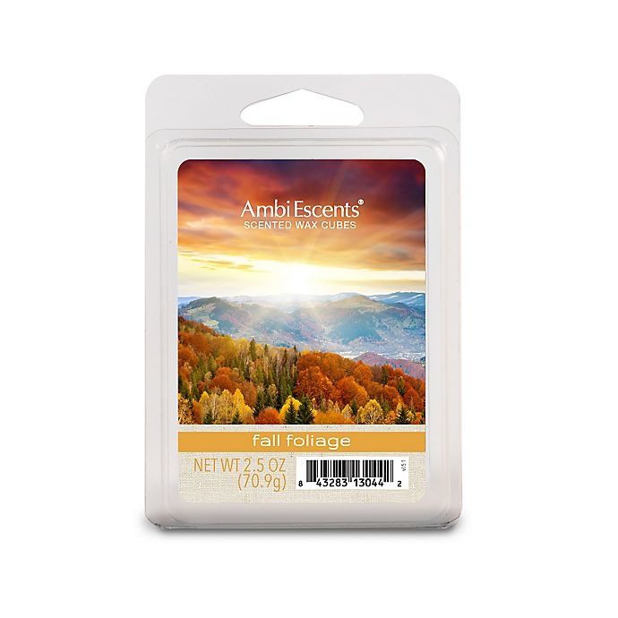 slide 1 of 1, AmbiEscents Fall Foliage Scented Wax Cubes, 6 ct