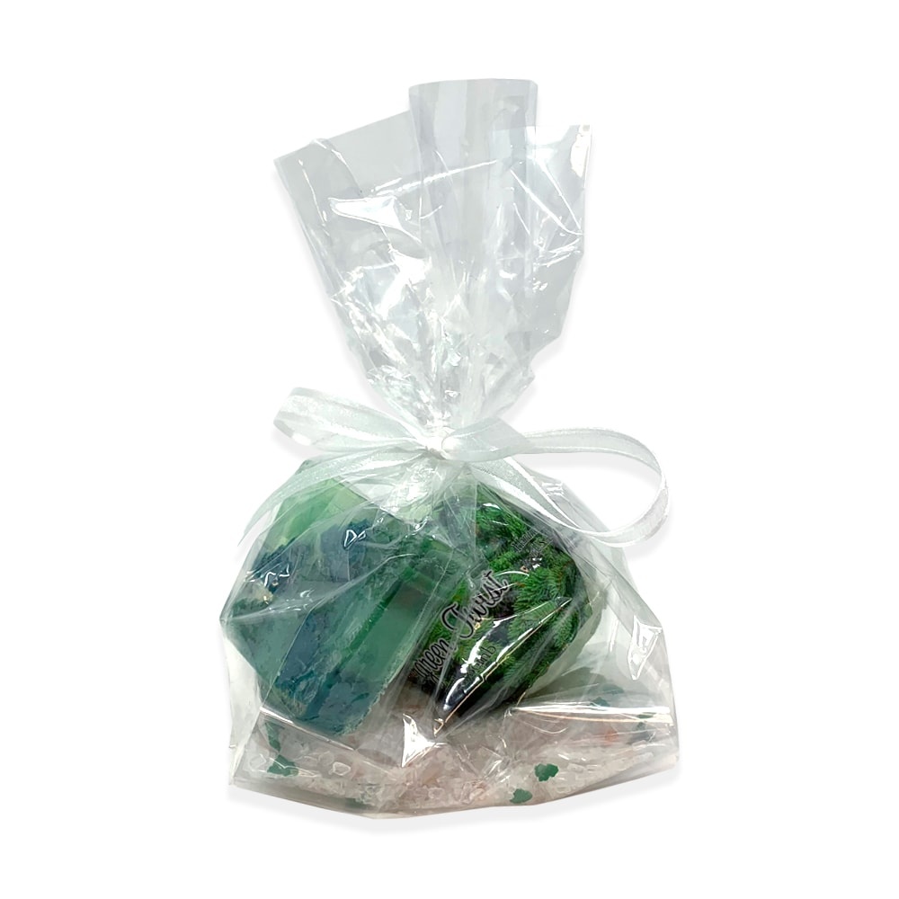 slide 1 of 1, Primal Elements Evergreen Twist Gift Bag Set, 1 ct