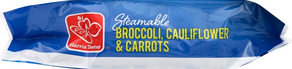 slide 2 of 2, Harris Teeter™ Steamable Broccoli, Cauliflower, & Carrots, 12 oz