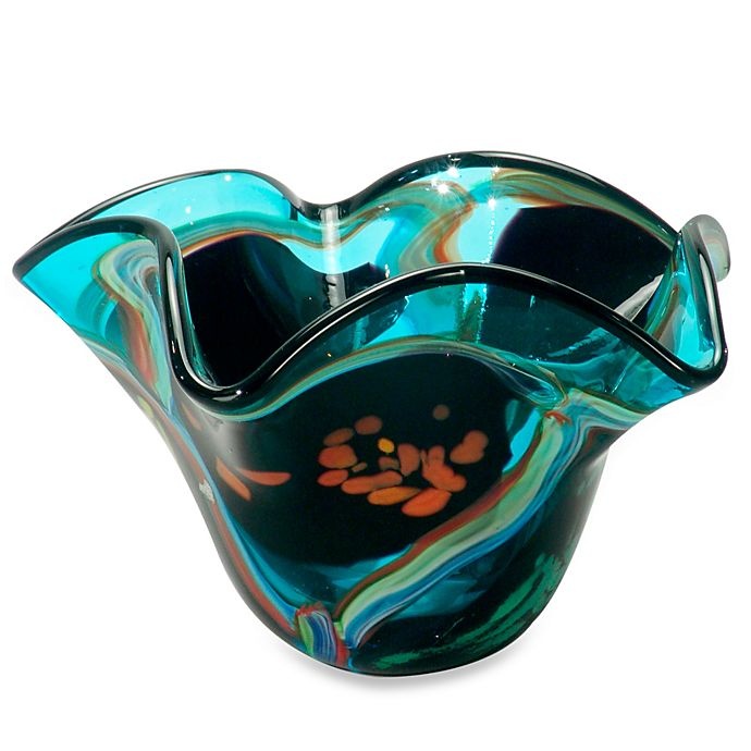 slide 1 of 1, Dale Tiffany Seapointe Art Glass Bowl, 1 ct