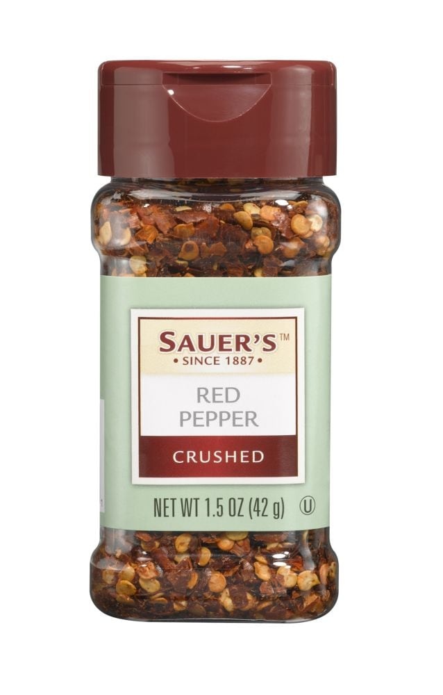 slide 1 of 1, Sauer's Crushed Red Pepper, 1.5 oz