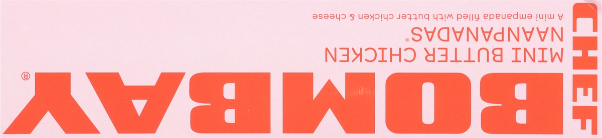 slide 8 of 13, Chef Bombay Butter Chicken Naanpanadas Mini 12 ea, 8.4 oz