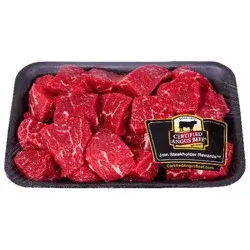 FRESH FROM MEIJER Certified Angus Beef for Stew Large Chunks