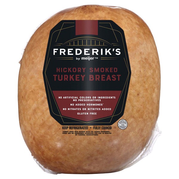 slide 4 of 9, FREDERIKS BY MEIJER Frederik's by Meijer Hickory Smoked Turkey Breast, per lb