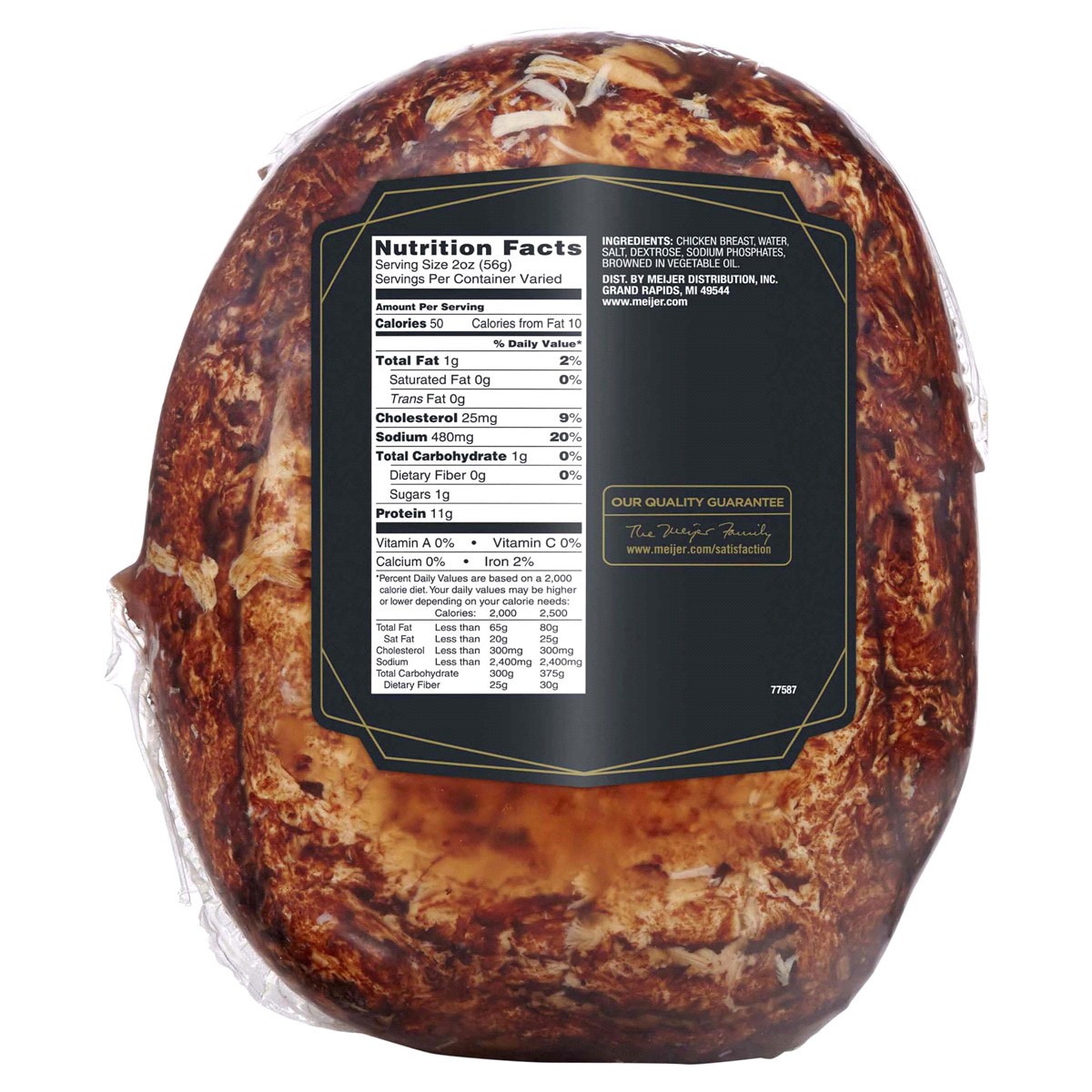 slide 2 of 3, Frederik's by Meijer Oven Roasted Chicken Breast, per lb